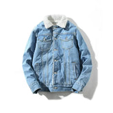 Jaqueta Jeans Masculina Moderna Bellvian - BL176