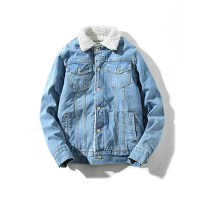 Jaqueta Jeans Masculina Moderna Bellvian - BL176